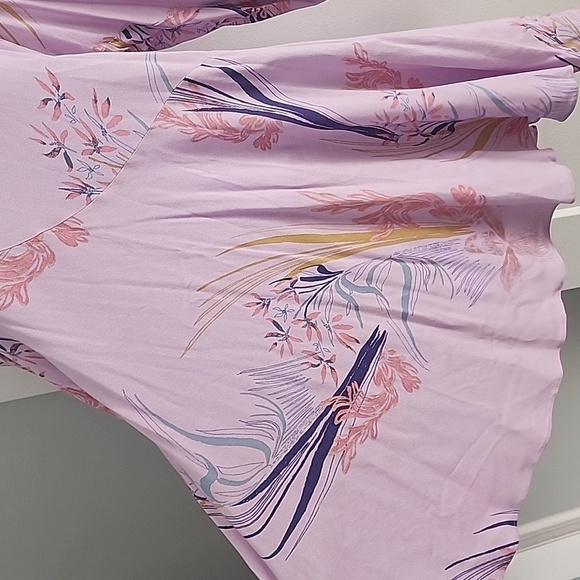 Free People Clear Skies Cold Shoulder Tunic top size XS - Picture 6 of 7